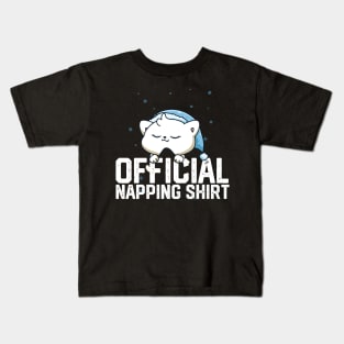officiall napping shirt Kids T-Shirt